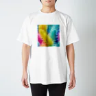 chan-takehaniの羽根のカレイドスコープ スタンダードTシャツ