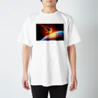 mimigemaruのミミゲにゃん隕石T 2 Regular Fit T-Shirt