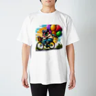 wonderfulのサイクリングパグ Regular Fit T-Shirt