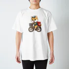 wonderwoofの働く柴犬くん Regular Fit T-Shirt