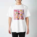 MEGROOVEのドーナツいっぱい🍩 Regular Fit T-Shirt