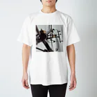 つむぎの電線4 Regular Fit T-Shirt