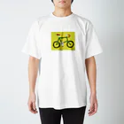 テイエンコウのお店 🦖🦕🦖🦕🦖の自転車のTシャツ Regular Fit T-Shirt