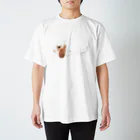 ヒラノマキコの2024.8月うさぎ Regular Fit T-Shirt