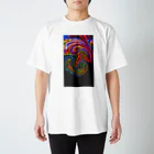 グニャグニャ偏頭痛のNot mixed Regular Fit T-Shirt