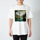 M Y (Yoshida Masaru)の「水に流れ、風に託す」 スタンダードTシャツ