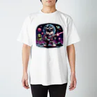 Fighting Schnauzerの宇宙パトロールシュナ Regular Fit T-Shirt