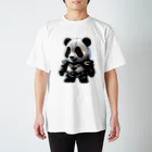 〜たけしゃんのお店〜の鎧パンダ② Regular Fit T-Shirt