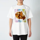 ゆらゆらさんがオンラインになりました！の味付き唐揚げTシャツ Regular Fit T-Shirt