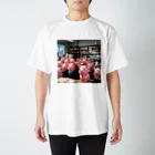 MTHの会社のらいんあっぷをするみにぶた管理製品 Regular Fit T-Shirt