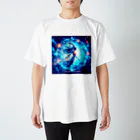 huwari-hanaakariの星のきらめき　射手座イメージ スタンダードTシャツ