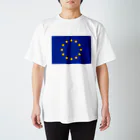 お絵かき屋さんの欧州旗の国旗 スタンダードTシャツ