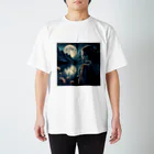 チロライショップの月夜の スタンダードTシャツ