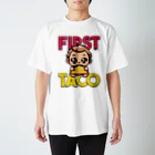 Stylo Tee Shopの赤ちゃんの初めてのタコス スタンダードTシャツ