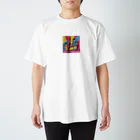 NeoPopGalleryのPOPART bicycle Regular Fit T-Shirt