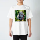 RM88の踊る猫様 Regular Fit T-Shirt