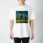 アニマルxスポーツグッズ「アニマル・ヒーローズ」のアニマルストライカーズ：ゴールへの軌跡 Regular Fit T-Shirt