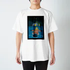 葦屋-YOSHIYAの浮かぶカモノハシのもっちゃん Regular Fit T-Shirt