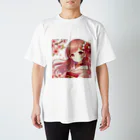 Japan-sakuraの桜の乙姫 スタンダードTシャツ