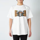 だいいち君のニャンタ君のコックさん Regular Fit T-Shirt