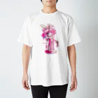 ムラサキゲジゲジのオンラインショップのマカロン 白バニー Regular Fit T-Shirt