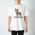 YORKIE DAISUKI～ヨーキーグッズ～のヨーキー スタンダードTシャツ