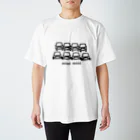 zo_shanのミニミニ大集合(モノクロver) スタンダードTシャツ