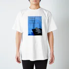 mirinconixの俳句/古池や 蛙飛び込む 水の音 Regular Fit T-Shirt