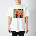 JINPACHIの粘り強い男 Regular Fit T-Shirt