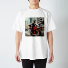 the blue seasonの街角の犬ライダー Regular Fit T-Shirt