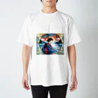 aaaruの和風な人 Regular Fit T-Shirt