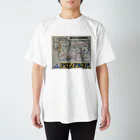 a_mapの路線図 スタンダードTシャツ