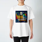 天才マーケットの元素記号っぽいやちゅ スタンダードTシャツ