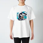 noshin_shopのペンギンのバカンス Regular Fit T-Shirt