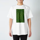妖精と癒しの曼荼羅の緑　癒しの曼荼羅　 スタンダードTシャツ