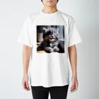 kangekiのあかんべにゃんこNo.4 Regular Fit T-Shirt