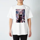 K-zuFACTORYのSAKURa-桜戦姫- Regular Fit T-Shirt