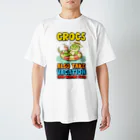 Stylo Tee Shopのワニさんも人間狩りから休暇を取っている スタンダードTシャツ