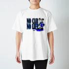 Selfish.One.Soul＝｛S.O.S｝のNO CAR　NO LIFE スタンダードTシャツ