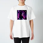 LUF_jpsのMidnight Girl Regular Fit T-Shirt