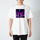 LUF_jpsのmidnight roadway スタンダードTシャツ