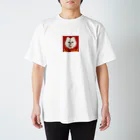 china-musumeの〜中華風〜白のポメラニアン。名前はアイス Regular Fit T-Shirt