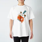 猫のミケランジェロのナポリタン犬Tシャツ Regular Fit T-Shirt