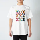 Chi3のxxxxxxxx カラフル・クロス：多様性の融合 Regular Fit T-Shirt