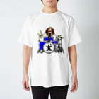 絵本作家・はまのゆかのセントバーナード Regular Fit T-Shirt