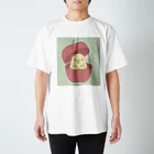 ゆずぷるのりんごの中からこんにちは！ Regular Fit T-Shirt