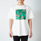 evening-fiveのHALF SUMMER 001 スタンダードTシャツ