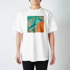 evening-fiveのHALF SUMMER 013 Regular Fit T-Shirt