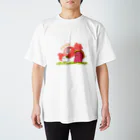 きいろびと_デザインのキャンディを運ぶこびとたち Regular Fit T-Shirt