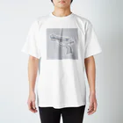 ふわぽこにゃんにゃんSHOP☁️🫧SUZURI支店のばんばんばん♪ゆめかわミニ銃 Regular Fit T-Shirt